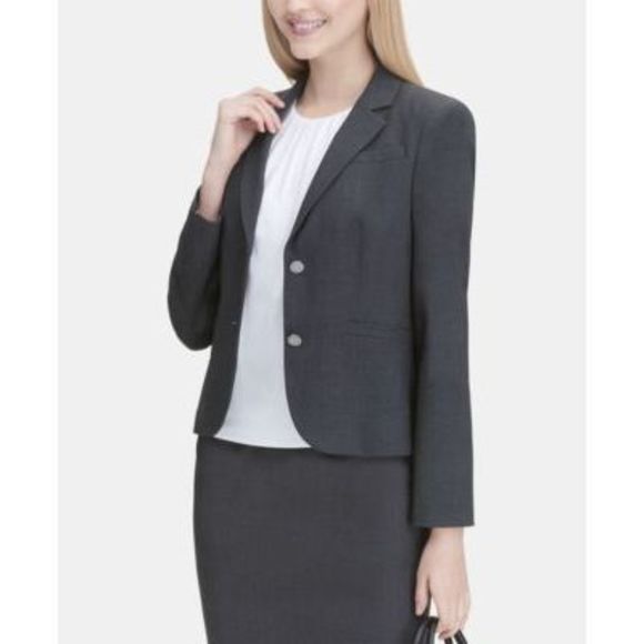 Calvin Klein Jackets & Blazers - Calvin Klein Women's Two-Button Suit Blazer Jacket 14